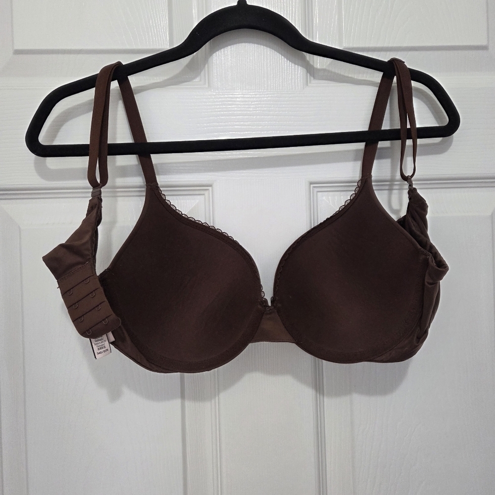 Victoria's Secret Body by Victoria Perfect Shape Ganache Smooth Bra Size 34D - Picture 7 of 11
